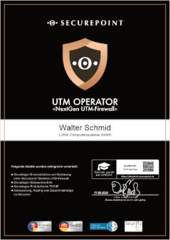 Securepoint UTM Operator