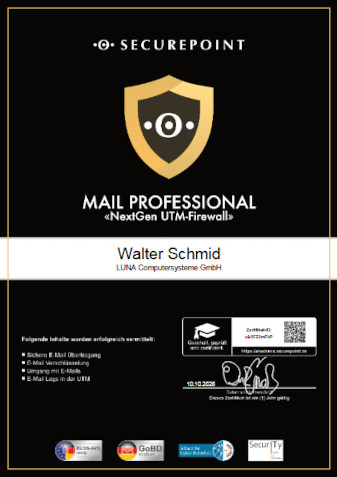 Securepoint Mail Professionel 2026